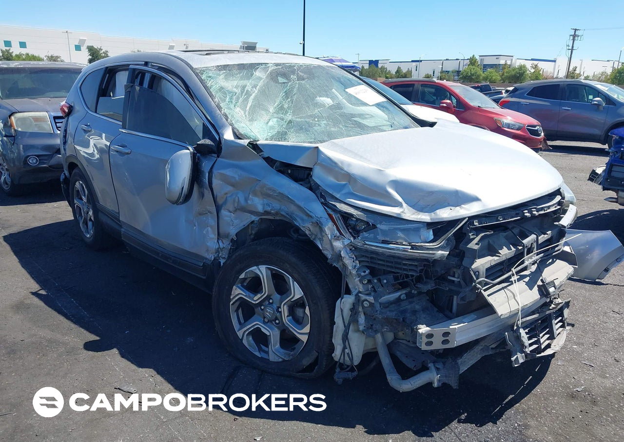 2019 Honda Cr-v Ex, daño Lateral derecho, Iaai lote 46012256