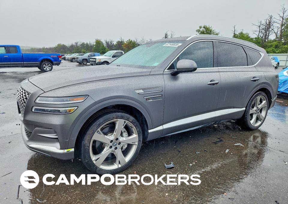 2024 Genesis Gv80 3.5t, пошкодження: Задня частина, Copart лот 67149836