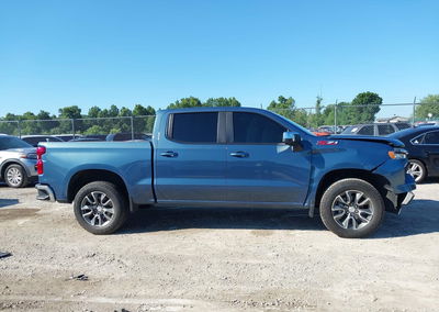 2024 Chevrolet Silverado 1500 4wd  Short Bed Lt, uszkodzenie: Przód, Iaai lot 45619022, zdjęcie 14 z 17