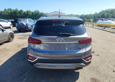 2019 Hyundai Santa Fe Se, daño Frontal, Copart lote 63721536, foto 6 de 13