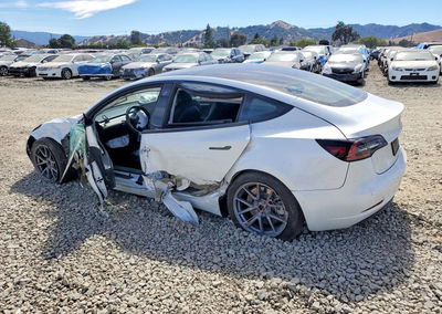 2021 Tesla Model 3, uszkodzenie: Bok, Copart lot 66132846, zdjęcie 2 z 14