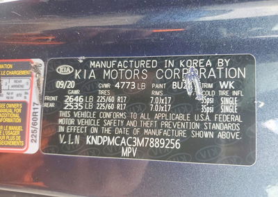 2021 Kia Sportage Lx, Front End damage, Copart lot 68483576, photo 14 of 16