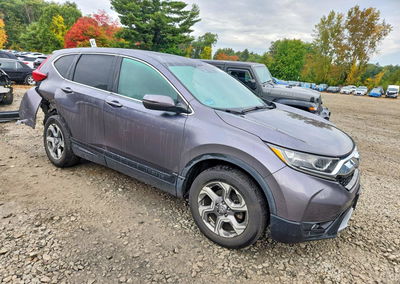 2019 Honda Cr-v Exl, daño Trasero, Copart lote 70881796, foto 4 de 13