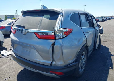 2019 Honda Cr-v Ex, daño Lateral derecho, Iaai lote 46012256, foto 4 de 18