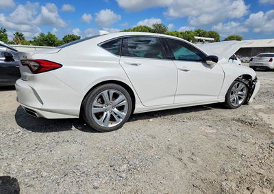 2021 Acura Tlx Technology, Front End damage, Copart lot 59327686, photo 3 of 12
