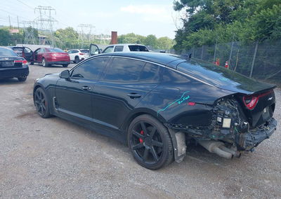 2019 Kia Stinger Gt1, Front End damage, Iaai lot 46027425, photo 3 of 17