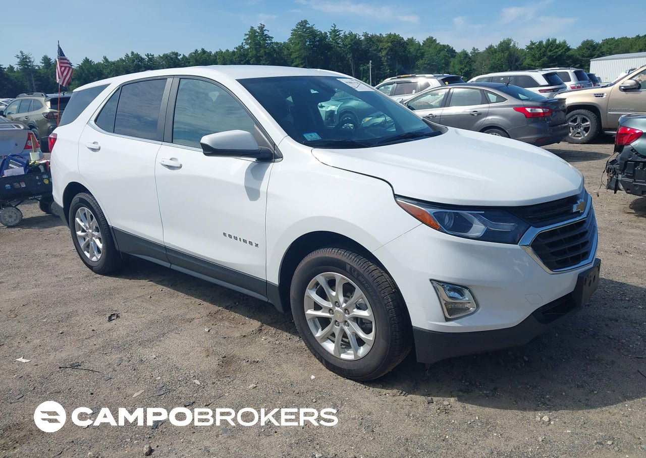 2021 Chevrolet Equinox Awd Lt, daño Fresh Water, Iaai lote 45807130
