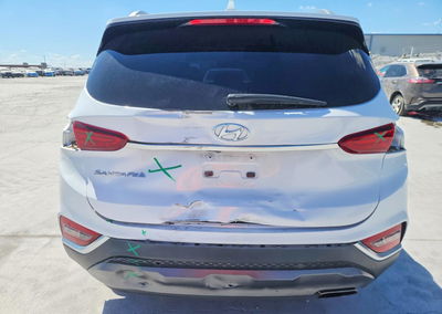 2020 Hyundai Santa Fe Sel, uszkodzenie: Tył, Copart lot 67679036, zdjęcie 6 z 13