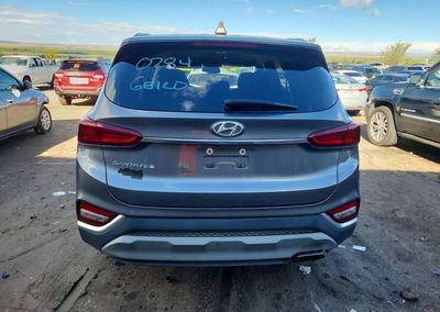 2019 Hyundai Santa Fe Sel 2.4l, пошкодження: Передня частина, Copart лот 70637646, фото 6 з 13