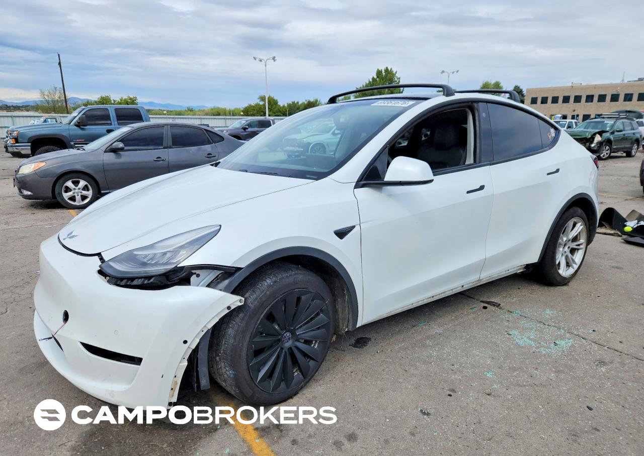 2020 Tesla Model Y, uszkodzenie: Przód, Copart lot 69361676