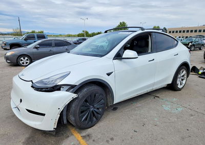 2020 Tesla Model Y, daño Frontal, Copart lote 69361676
