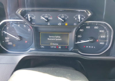 2019 Gmc Sierra 1500 At4, daño Lateral derecho, Iaai lote 45640224, foto 7 de 16