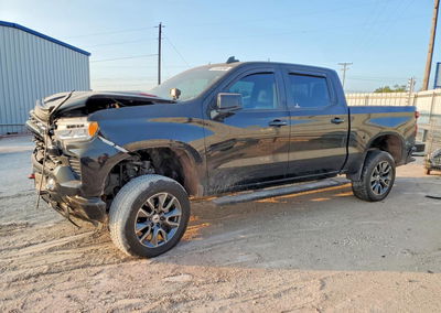 2022 Chevrolet Silverado K1500 Rst, пошкодження: Передня частина, Copart лот 61839396