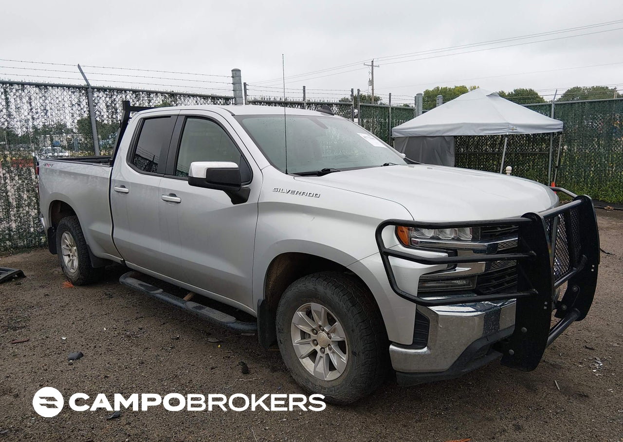 2020 Chevrolet Silverado 1500 4wd  Standard Bed Lt, Flood damage, Iaai lot 45775640