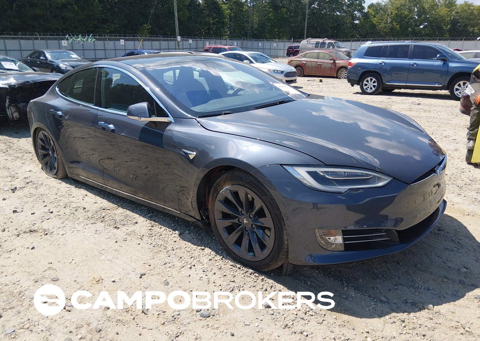 2020 Tesla Model S Long Range Dual Motor All-wheel Drive/long Range Plus Dual Motor All-wheel Drive, daño Suspensión, Iaai