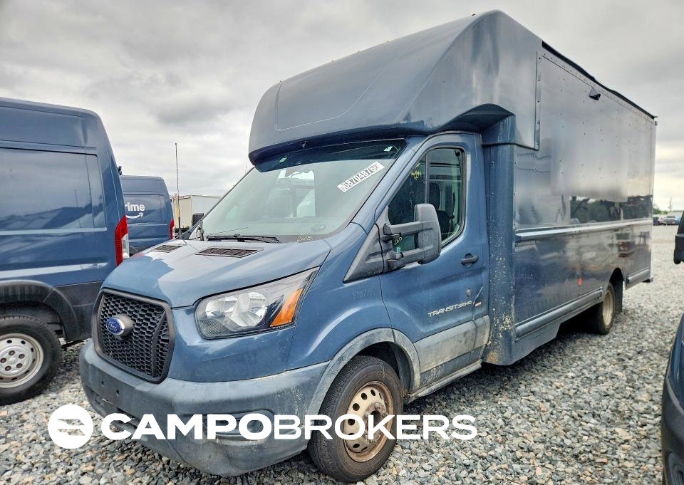 2021 Ford Transit Delivery Truck, daño Abolladuras/rayones menores, Copart lote 68704876