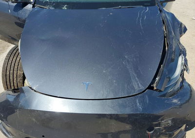 2022 Tesla Model Y, Front End damage, Copart lot 52143216, photo 11 of 12