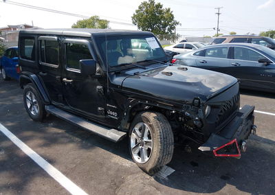 2020 Jeep Wrangler Unlimited Sahara 4x4, daño Left & Right Side, Iaai lote 45834300