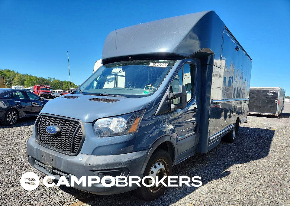2021 Ford Transit T-350 Hd Delivery Truck, uszkodzenie: Drobne wgniecenia/zarysowania, Copart lot 68704886