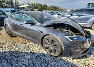 2022 Tesla Model S, uszkodzenie: Przód, Copart lot 95939895, zdjęcie 4 z 12