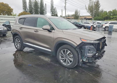 2019 Hyundai Santa Fe Sel Plus 2.4l, пошкодження: Задня частина, Copart лот 46302836, фото 4 з 14