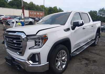 2021 Gmc Sierra 1500 4wd  Short Box Slt, uszkodzenie: Prawy przód, Iaai lot 45831096, zdjęcie 2 z 17