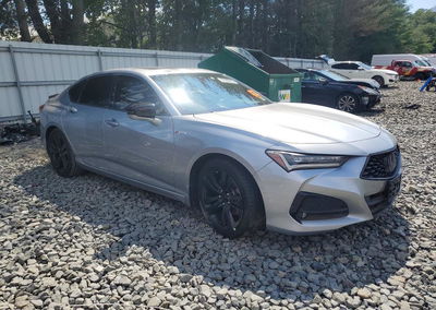2021 Acura Tlx Tech A, Water/Flood damage, Copart lot 67966216, photo 4 of 12