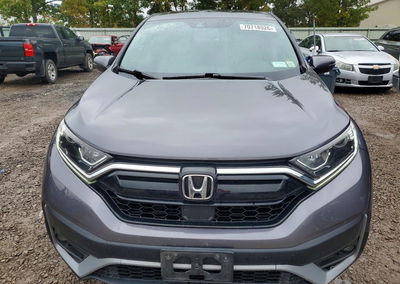 2022 Honda Cr-v Exl, daño Trasero, Copart lote 70718926, foto 5 de 12