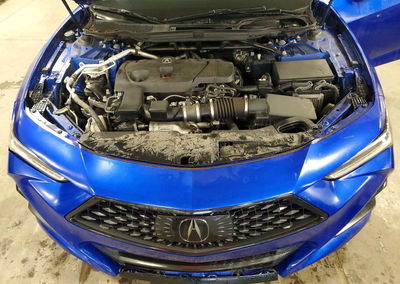 2022 Acura Tlx Tech A, Vandalism damage, Copart lot 69756166, photo 11 of 12