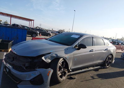 2021 Kia K5 Gt-line, daño Frontal izquierdo, Iaai lote 45997056, foto 15 de 17