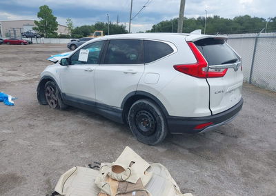 2019 Honda Cr-v Ex, Front End damage, Iaai lot 46109916, photo 3 of 17