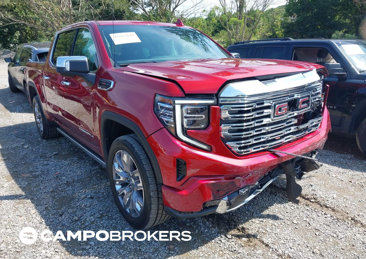 2024 Gmc Sierra 1500 4wd  Short Box Denali, daño Frontal, Iaai lote 45925048