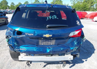 2021 Chevrolet Equinox Fwd Lt, Rear damage, Iaai lot 46004740, photo 6 of 17