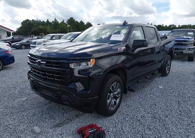 2024 Chevrolet Silverado 1500 4wd  Short Bed Rst, Rear damage, Iaai lot 45828211, photo 2 of 16