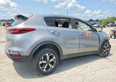 2022 Kia Sportage Lx, daño Frontal, Copart lote 62949836, foto 3 de 15