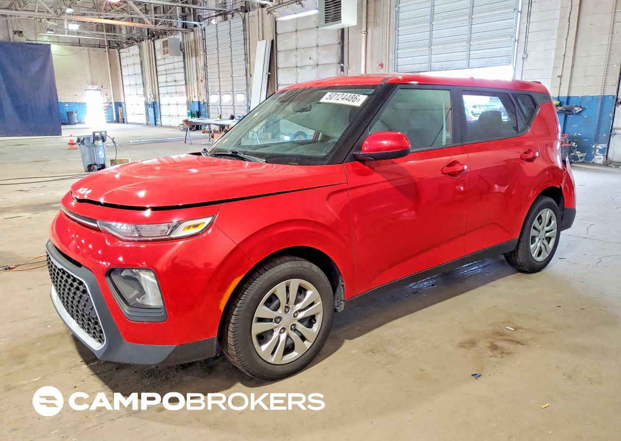 2022 Kia Soul Lx, uszkodzenie: Tył, Copart lot 50124486