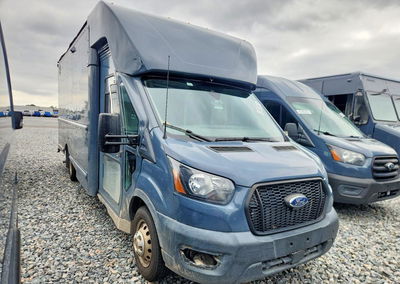 2021 Ford Transit Delivery Truck, daño Abolladuras/rayones menores, Copart lote 68704876, foto 4 de 13