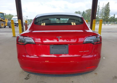 2019 Tesla Model 3 Long Range/performance, uszkodzenie: Lewy tył, Iaai lot 46113681, zdjęcie 15 z 15