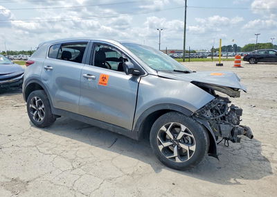 2022 Kia Sportage Lx, daño Frontal, Copart lote 62949836, foto 4 de 15