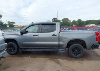 2021 Chevrolet Silverado 1500 4wd  Short Bed Lt Trail Boss, Front End damage, Iaai lot 46047921, photo 15 of 17