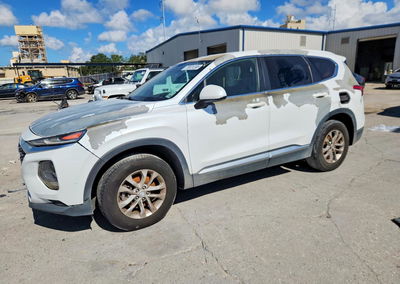2019 Hyundai Santa Fe Se, All Over damage, Copart lot 70531206