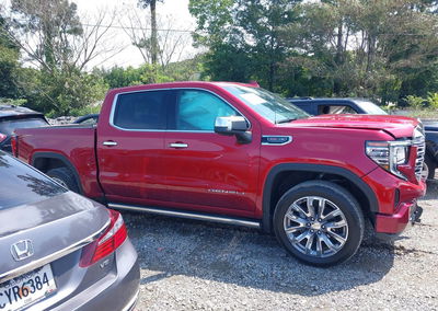2024 Gmc Sierra 1500 4wd  Short Box Denali, daño Frontal, Iaai lote 45925048, foto 13 de 16