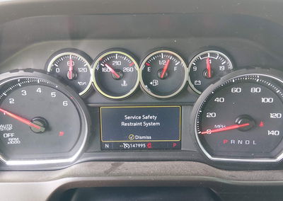 2021 Chevrolet Silverado 1500 2wd  Short Bed Lt, Front End damage, Iaai lot 45880639, photo 7 of 16