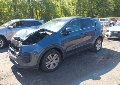 2019 Kia Sportage Lx, daño Frontal, Iaai lote 46054397, foto 2 de 16