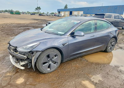 2021 Tesla Model 3, daño Frontal, Copart lote 66825946