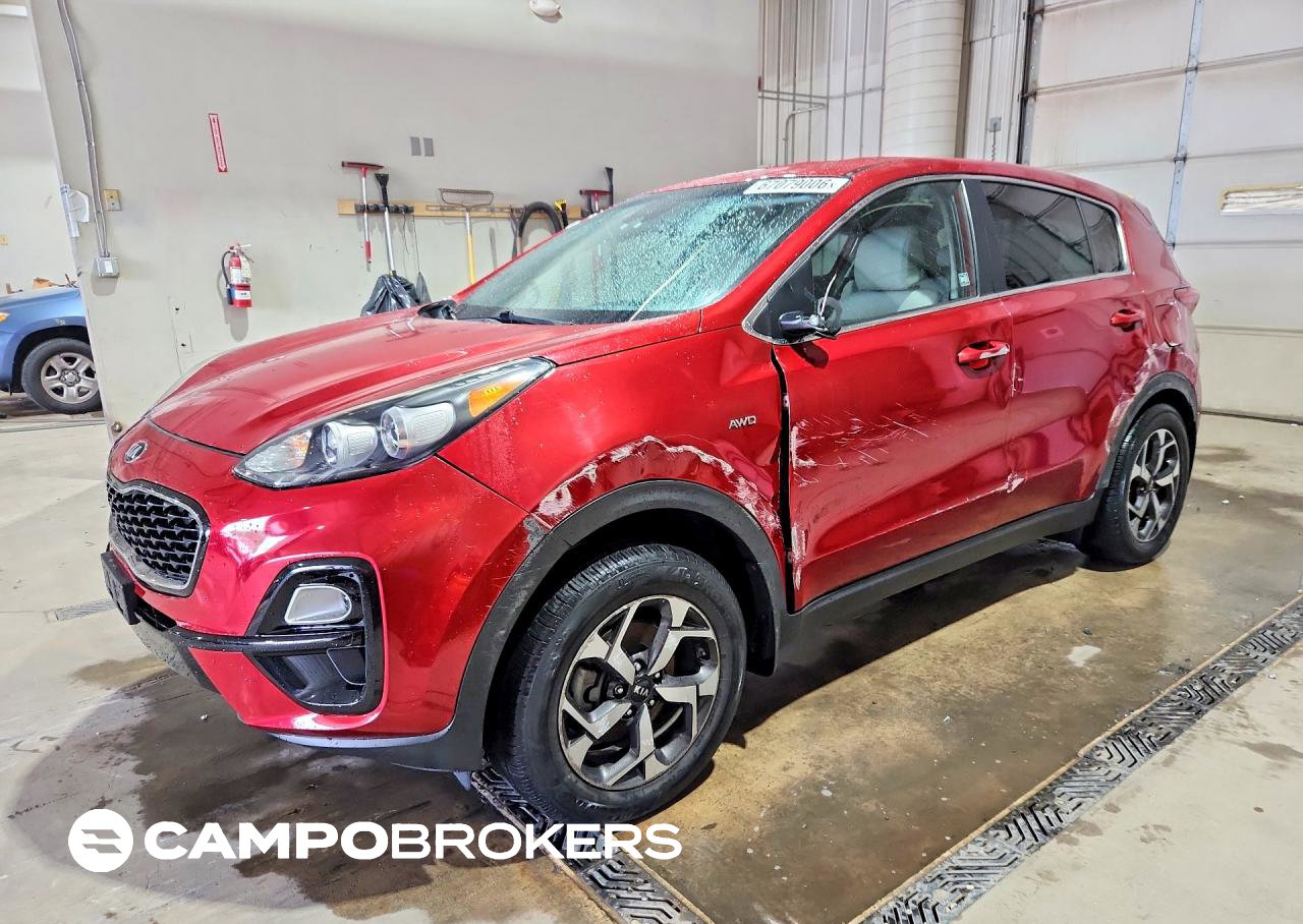 2021 Kia Sportage Lx, uszkodzenie: Tył, Copart lot 67079006