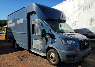 2021 Ford Transit Delivery Truck, uszkodzenie: Dach, Copart lot 69055736, zdjęcie 4 z 12