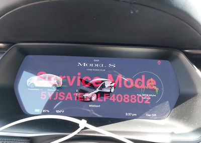 2020 Tesla Model S Long Range Dual Motor All-wheel Drive/long Range Plus Dual Motor All-wheel Drive, uszkodzenie: Podwozie,