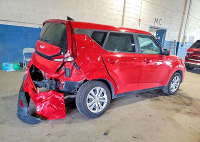 2022 Kia Soul Lx, uszkodzenie: Tył, Copart lot 50124486, zdjęcie 3 z 15