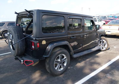 2020 Jeep Wrangler Unlimited Sahara 4x4, uszkodzenie: Left & Right Side, Iaai lot 45834300, zdjęcie 4 z 16